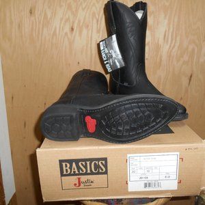 Justin Mens Basic Cowboy Boots JB1104